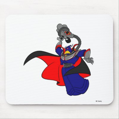 Toy Story's Zurg is angry mousepads