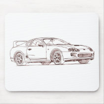 Toy Supra 1996 sketch Mousepads