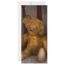 Toy - Teddy Bear - My Teddy Bear  Customized Rack Card