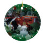 toy tractors for christmas 3 christmas tree ornament