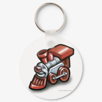 Toy Train keychains by FunGraphix Toy Train keychains