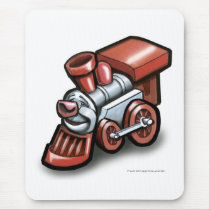 Toy Train mousepads by FunGraphix Toy Train mousepads