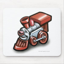 Toy Train mousepads by FunGraphix Toy Train mousepads