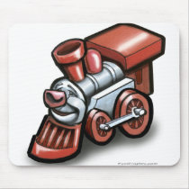 Toy Train mousepads by FunGraphix Toy Train mousepads