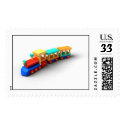 Toy Train postage