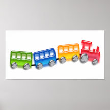 Toy Train Posters