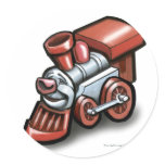 Toy Train stickers