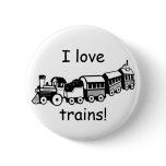 Toy Trains Pinback Buttons