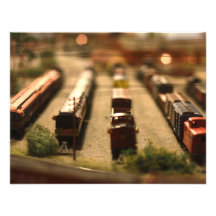 Toy Trains Invitation