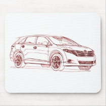Toy Venza 2009 Mouse Pads