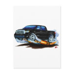 Toyota Tundra Crewmax Black Truck Postcard