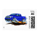 Toyota Tundra Crewmax Blue Truck postage