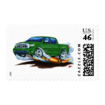 Toyota Tundra Crewmax Green Truck Postage