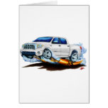 Toyota Tundra Crewmax White Truck Greeting Card