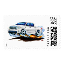 Toyota Tundra Crewmax White Truck Stamps