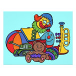 TOYS BIRTHDAY PARTY INVITATION JACK-IN-THE-BOX