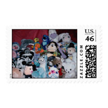 Toys collection of animal kingdom stamp