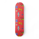Toys – Purple Drums and Golden Horns Skate Boards