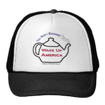 TP0101 Tea Party Wake Up America Hat