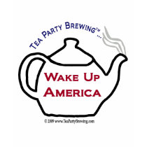 TP0101 Tea Party Wake Up America Women's shirt by TeaPartyBrewing TP0101 Tea Party Wake Up America Women's shirt