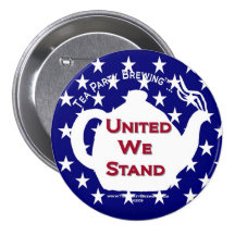 TP0107 Tea Party United We Stand Button