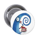 Trabik  - Strange Creature caught in the act Pinback Buttons