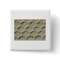 trace of tyre in the sand pinback buttons