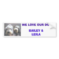 Tracey's Dogs Bumper Stickers