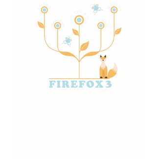 Firefox 3 T-Shirt by Tracie Andrews at Zazzle