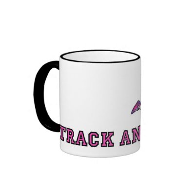 track and field girl mug by cfkaatje