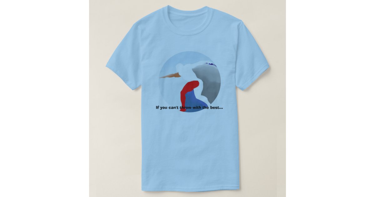 Track and Field Throw with the best TShirt Zazzle