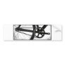 Track Bicycle Drive Train Bumper Stickers