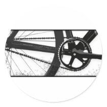 Track Bicycle Drive Train Sticker