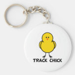 Track Chick Keychains