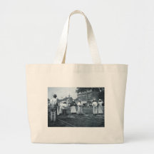 Track Cleaners New York Central Railroad Vintage Canvas Bag
