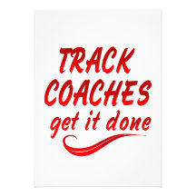 Track Coaches Get It Done Announcement