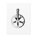 Track Crank Postcard