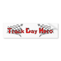Track Day Hero bumper stickers by trackday Track Day Hero bumper stickers