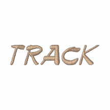 Track Embroidered Hoody