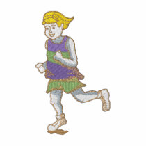 Track Girl embroidered shirts