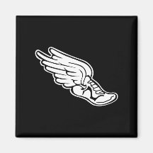 Track Logo Magnet Black