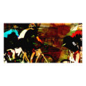 Track Racing photo cards