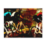 Track Racing Postcard