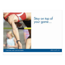 Track Sports Postcard