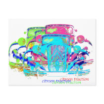 traction avant postcards