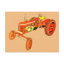tractor5 postcards by REDINARD tractor5 postcards