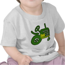 Tractor 2nd Birthday Gifts Tshirt