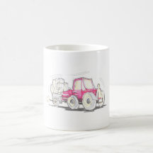 Tractor and Trailer Mug