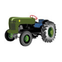 Tractor apron