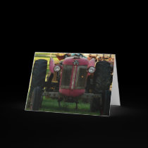  TRACTOR AT REST cards